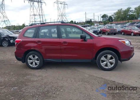 2016 Subaru Forester 2.5I z USA, uszkodzony, nr VIN JF2SJABC7GH465648